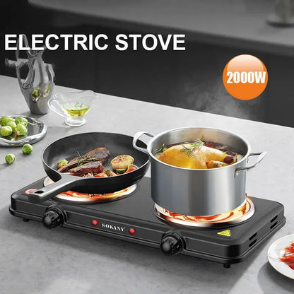 Double Sided Electric Stove