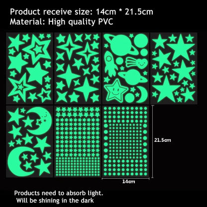 Glow In Dark Stickers ( Dot Only )