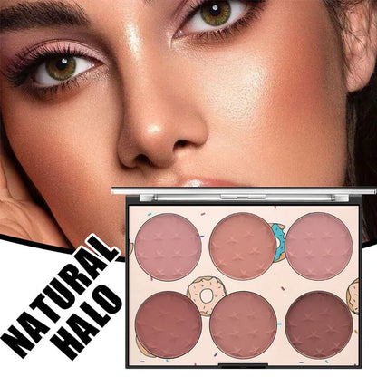 Miss Rose 6 Shades Blush Kit