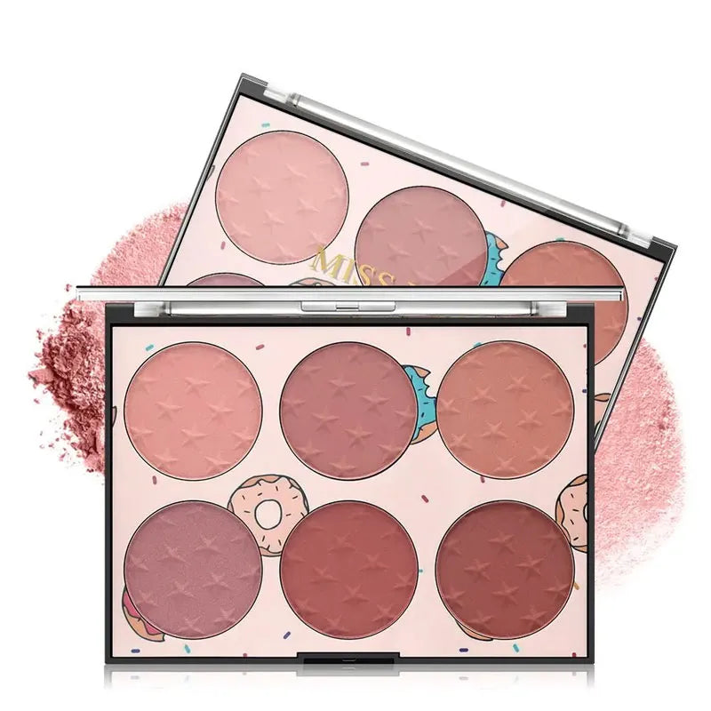 Miss Rose 6 Shades Blush Kit