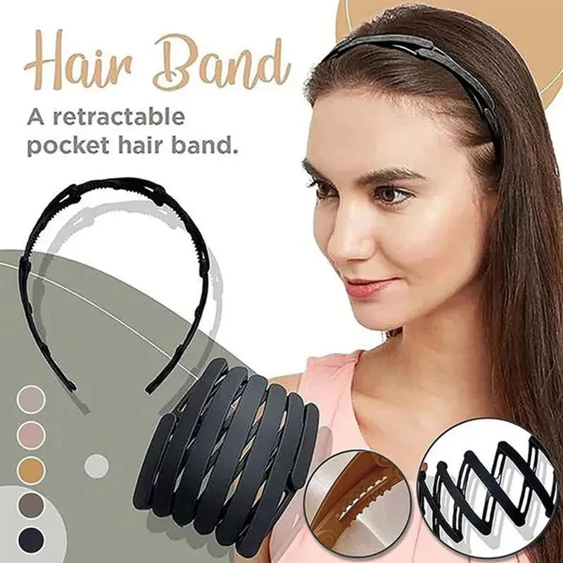 Retractable Hair Band